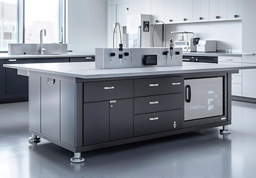 stanless steel lab table